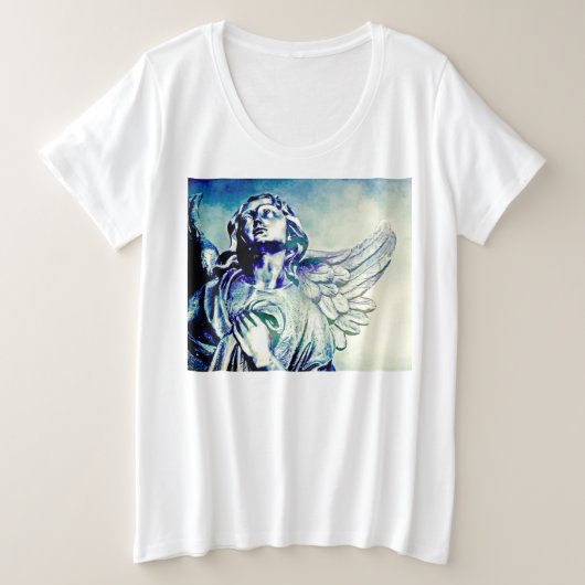 Earth Angel Grote Maat T-shirt (Design voorkant)
