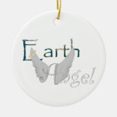 Earth Angel Keramisch Ornament (Voorkant)