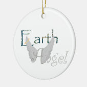 Earth Angel Keramisch Ornament (Links)