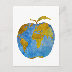 Earth Apple Briefkaart