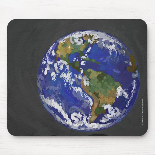 Earth Art Mousepad Muismat (Voorkant)