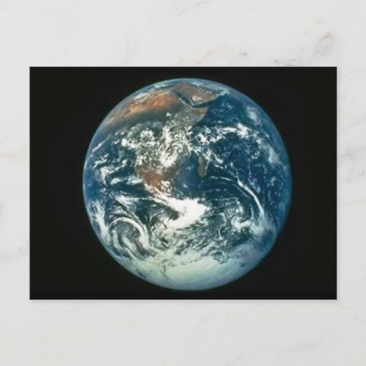 Earth as Seen from the Moon Briefkaart (Voorkant)