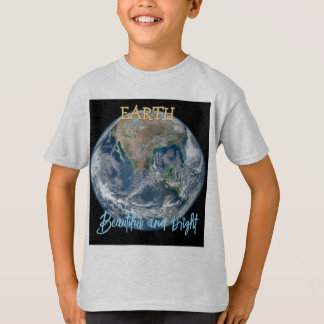 Earth Beautiful and Bright Kids T-Shirt | Planeet