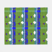 Earth Blanket Fleece Deken (Voorkant (Horizontaal))