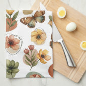 Earth Blossom Harmony Theedoek (Quarter Fold)