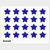 Earth Blue Star-Sticker Ster Sticker (Vel)