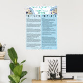 Earth Charter Poster - 22x31 Semi-Gloss (Thuiskantoor)
