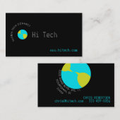 Earth Chat Visitekaartje (Voorkant / Achterkant)