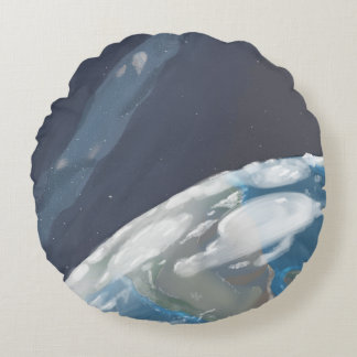 Earth Coussin Rond Kussen