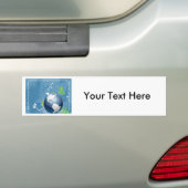 Earth ~ Cree Indian Proverb Bumpersticker (Op auto)