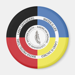 Earth Custodian Magnet (Rond) Magneet