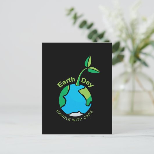 Earth Day 2009 Briefkaart (Staand voorkant)