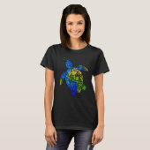 Earth Day 2022: herstel het Zee van de aardschildp T-shirt (Voorkant volledig)
