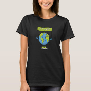 Earth Day 2023 Peace Save bijes Rescue Animals Pla T-shirt