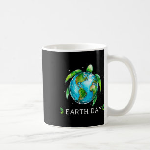 Earth Day 2025 Herstel Earth Zee Turtle Art Save T Koffiemok