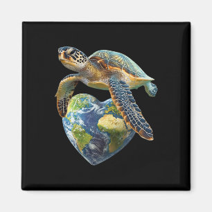 Earth Day 2025 Herstel Save the Planet Earth Zee T Magneet