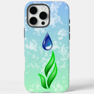 Earth Day 2025 Onze kracht Onze planeet Crest iPhone 16 Pro Max Hoesje