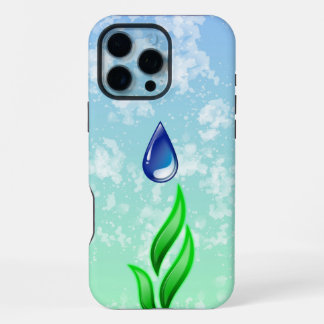 Earth Day 2025 Onze kracht Onze planeet Crest iPhone 16 Pro Max Hoesje