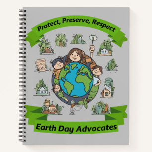 Earth Day Advocaten Notitieboek