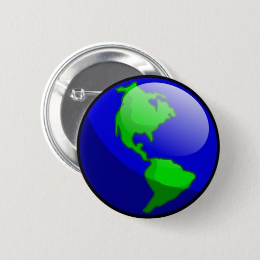 Earth Day Button (Voorkant /achterkant)