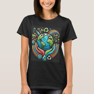 Earth Day Call to Action Women's Basic T-shirt