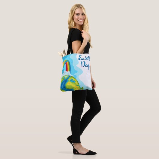 Earth Day Canvas tas