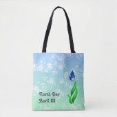 Earth Day Canvas tas (Voorkant)