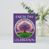 Earth Day Celebration Briefkaart (Staand voorkant)