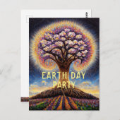 Earth Day Celebration Briefkaart (Voorkant / Achterkant)