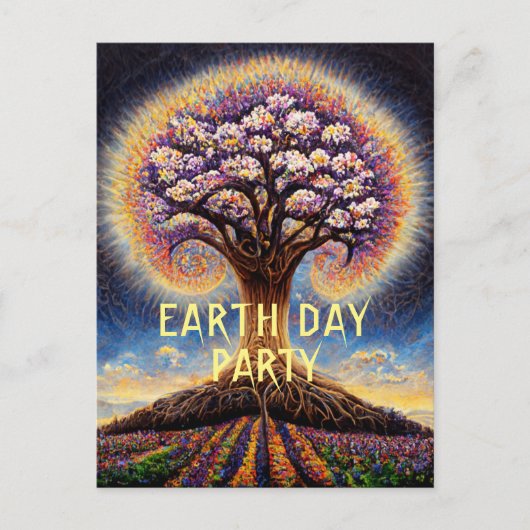 Earth Day Celebration Briefkaart (Voorkant)