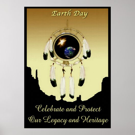 Earth Day Drocatcher POSTER (Voorkant)