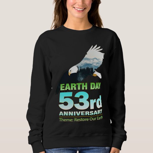 Earth Day Eco Friendly Apparel for Pro Environment Trui (Voorkant)