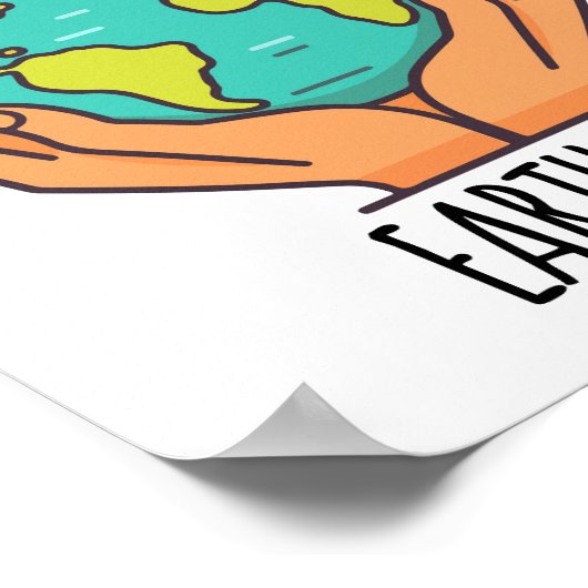 Earth Day, ecologisch activisme, Poster (Hoek)