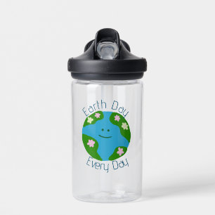 Earth Day Elke Dag Planet Earth Sticker Waterfles