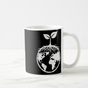 Earth Day Elke dag Planten meer bomen om onze klim Koffiemok