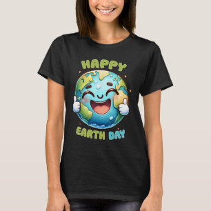 Earth Day Elke dag Retro Mannen Vrouwen Kinder N T-shirt