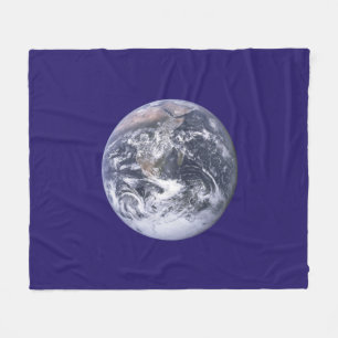 Earth Day Flag Fleece Deken