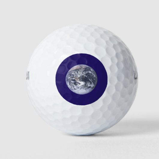 Earth Day Flag Golfballen (Voorkant)
