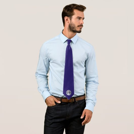 Earth Day Flag Stropdas (In situ)