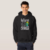 Earth Day Future World Changer Environmentalist  1 Hoodie (Voorkant volledig)