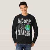 Earth Day Future World Changer Environmentalist  9 T-shirt (Voorkant volledig)