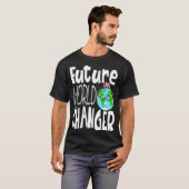 Earth Day Future World Changer Environmentalist  9 T-shirt (Voorkant volledig)