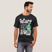 Earth Day Future World Changer Environmentalist 9 T-shirt (Voorkant volledig)