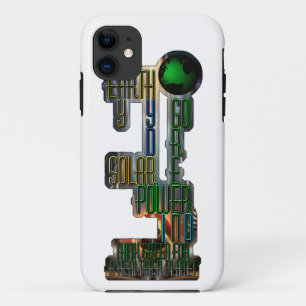Earth Day Go Green iPhone 11 Hoesje