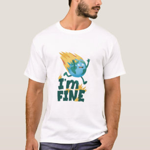 Earth Day Ik Gaat Goed Planeet Klimaat Bewustzijn T-shirt