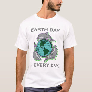 "Earth Day is Elke dag" T-Shirt