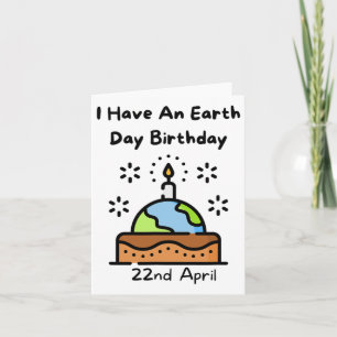 Earth Day is mijn geboortedag Pro Environment Part Kaart