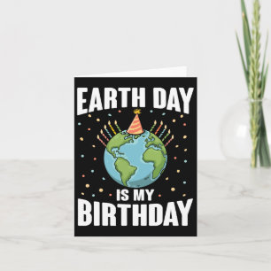 Earth Day is mijn verjaardag als milieuwetenschapp Kaart