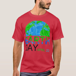Earth Day Kids Women Men Youth - Happy Earth Day T-shirt