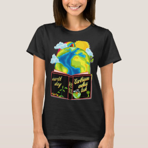 Earth Day Laat de wereld van elke dag stromen T-shirt